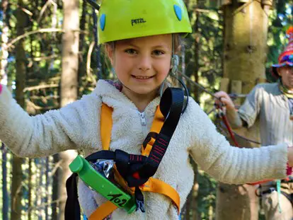 Ausflug mit Kindern - Alter der Kinder: 2 bis 4 Jahre - Hamari Kletterpark Mönichkirchen
