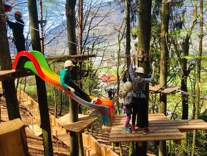 Ausflug mit Kindern - Alter der Kinder: 6 bis 10 Jahre - Kletterwald Ossiacher See