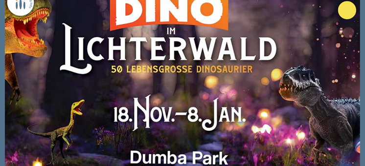 Dino im Lichterwald - familienausflug.info