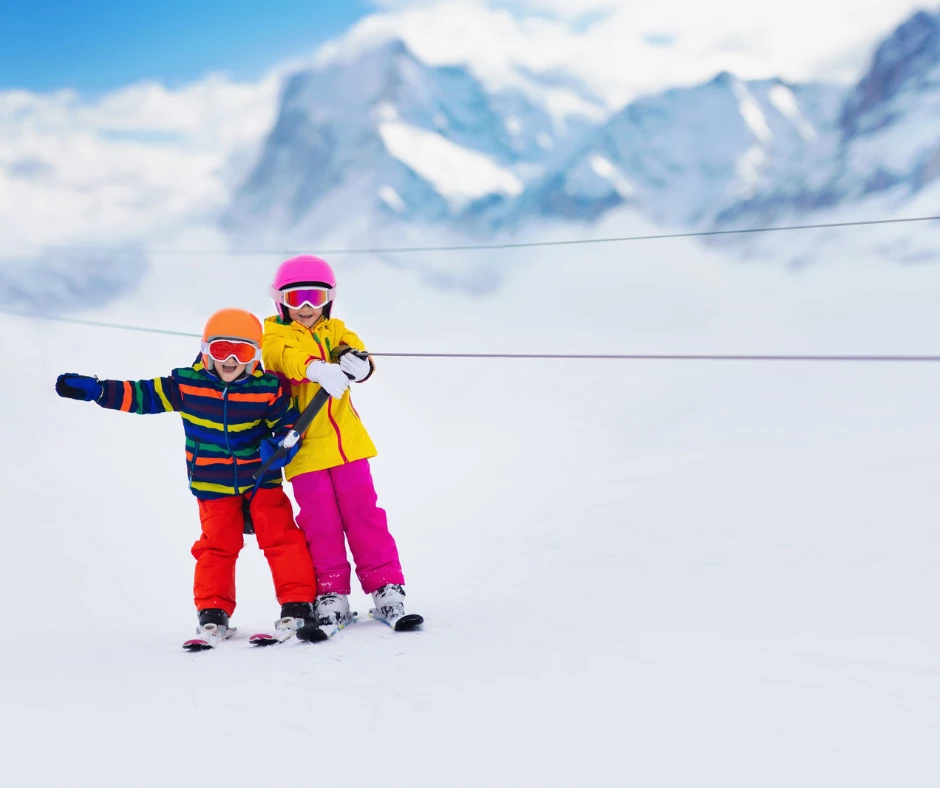 Cours de ski pour enfants - le bon âge