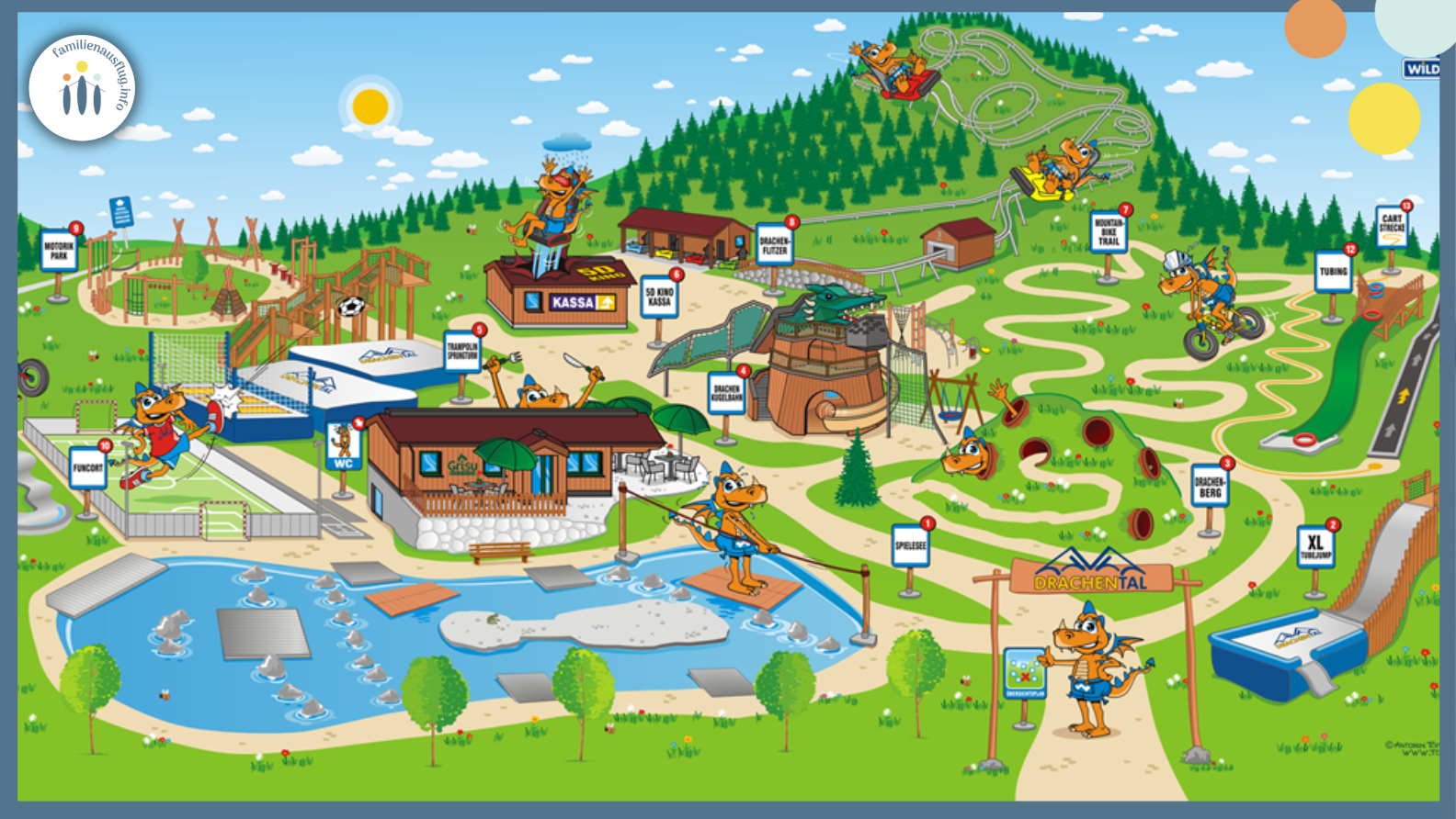 Zomer in Wildschönau - Tirol - familienausflug.info