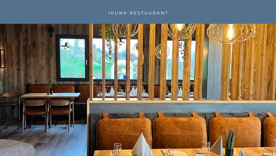 IKUNA Restaurant - regional and seasonal gastronomy