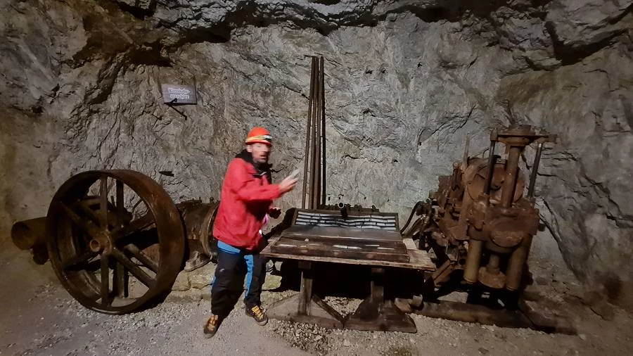 Guided tour of the Schwaz mine