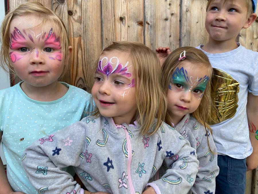 Face painting Familypark Ossiacher See