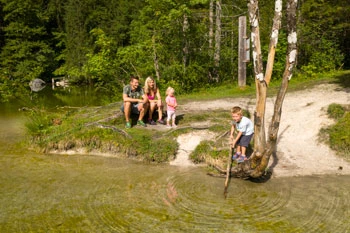 Salzkammergut - Famiglia al Koppenwinkelsee
