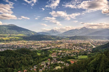 Vista di Innsbruck
