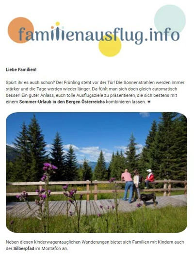 Newsletter di familienausflug.info