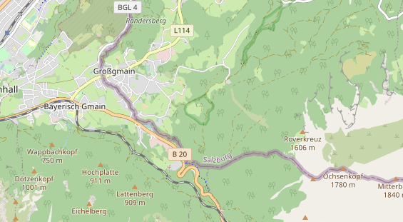 Ausflugsziel auf Karte
