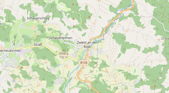 Ausflugsziel auf Karte