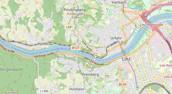 Ausflugsziel auf Karte