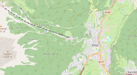 Ausflugsziel auf Karte