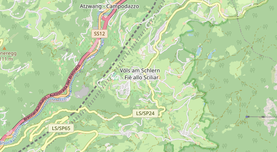 Ausflugsziel auf Karte