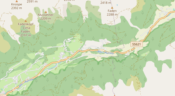 Ausflugsziel auf Karte