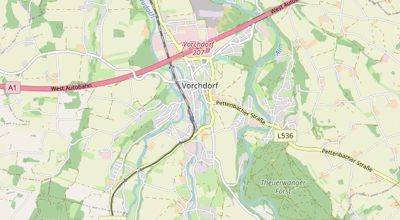 Ausflugsziel auf Karte