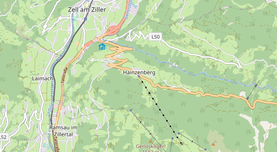 Ausflugsziel auf Karte