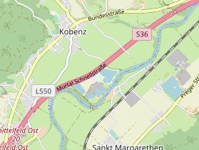 Destination d'excursion sur la carte