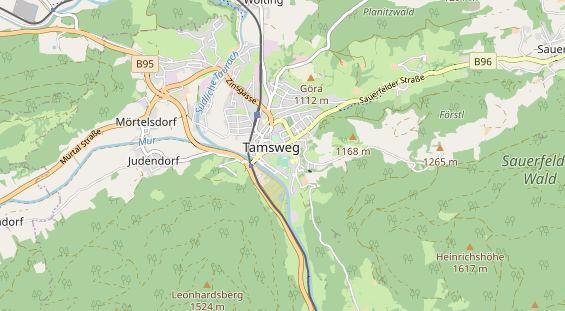 Ausflugsziel auf Karte