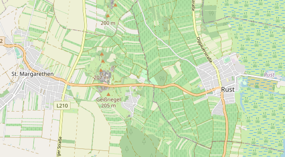 Ausflugsziel auf Karte