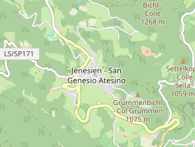 Destination d'excursion sur la carte
