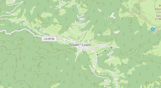 Ausflugsziel auf Karte