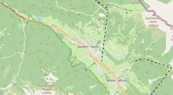 Ausflugsziel auf Karte