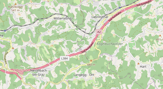 Destination d'excursion sur la carte