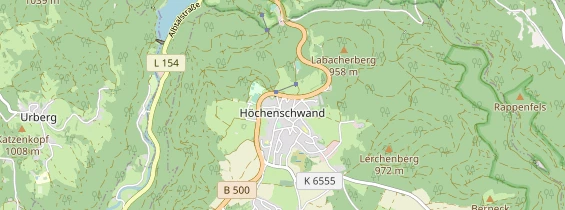 Ausflugsziel auf Karte