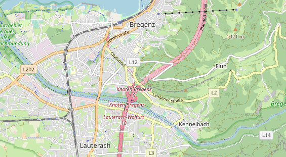 Ausflugsziel auf Karte