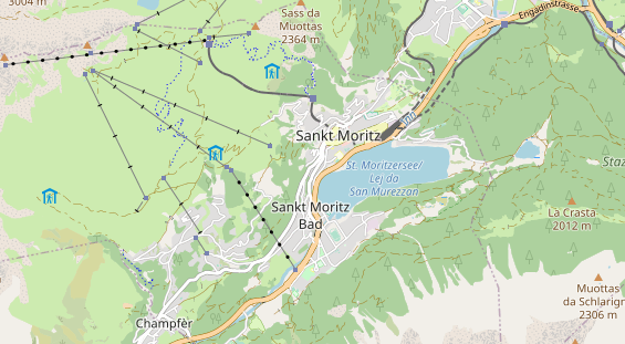 Ausflugsziel auf Karte