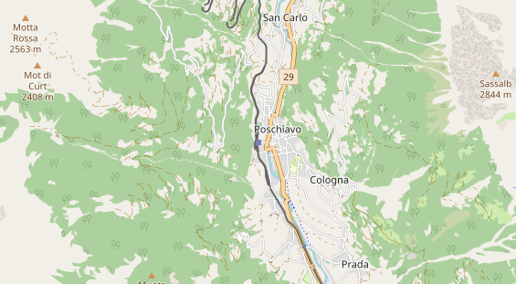 Ausflugsziel auf Karte