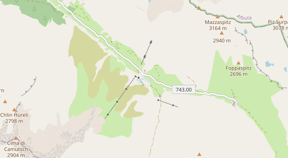 Ausflugsziel auf Karte