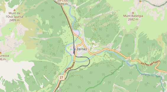 Ausflugsziel auf Karte