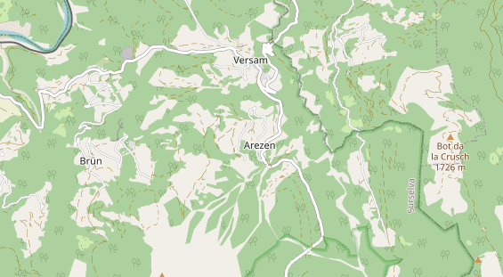 Ausflugsziel auf Karte