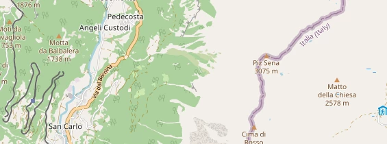 Destination on map