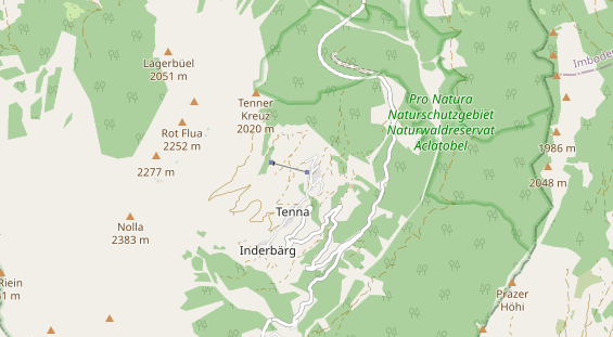 Ausflugsziel auf Karte