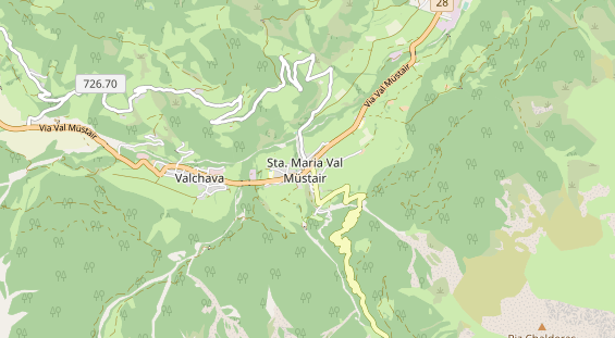 Ausflugsziel auf Karte