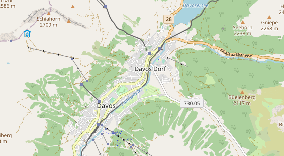 Ausflugsziel auf Karte