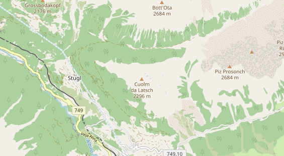 Ausflugsziel auf Karte