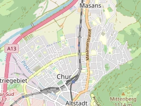 Destination on map