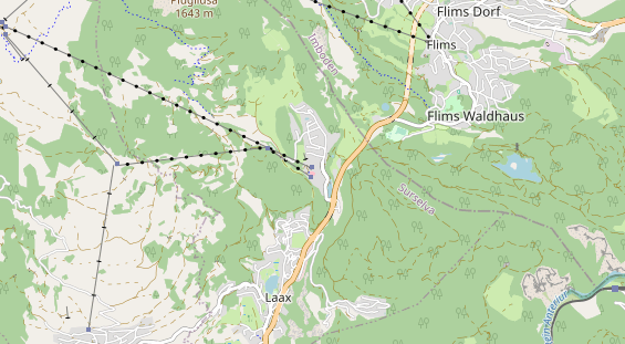 Ausflugsziel auf Karte