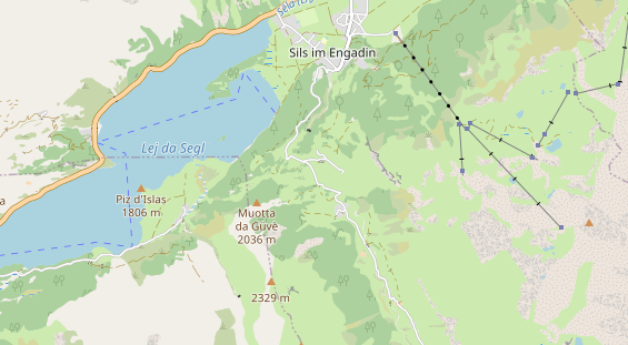 Ausflugsziel auf Karte