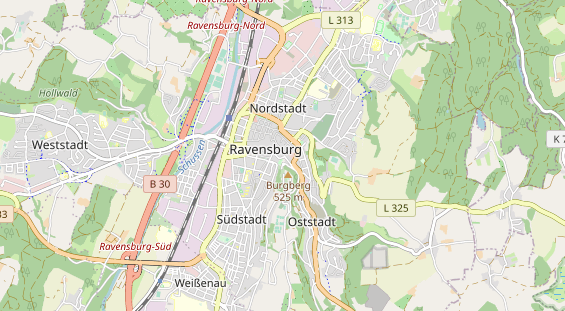 Ausflugsziel auf Karte