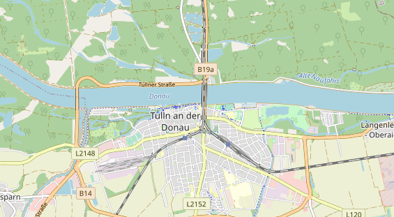 Destinazione dell'escursione sulla carta