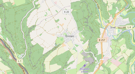 Ausflugsziel auf Karte