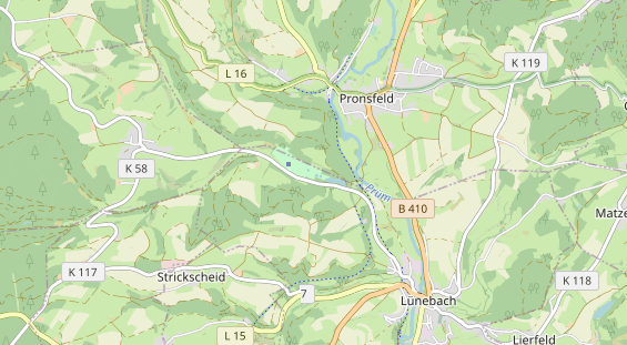 Ausflugsziel auf Karte