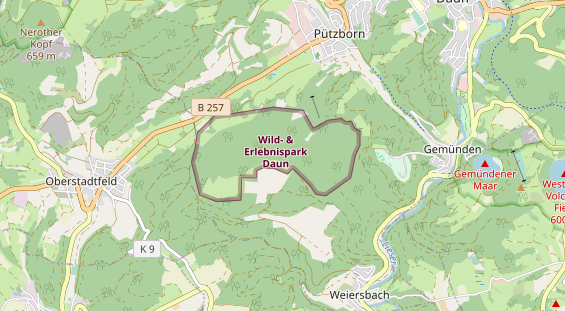 Ausflugsziel auf Karte