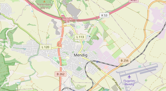 Destinazione dell'escursione sulla carta