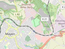 Destination d'excursion sur la carte