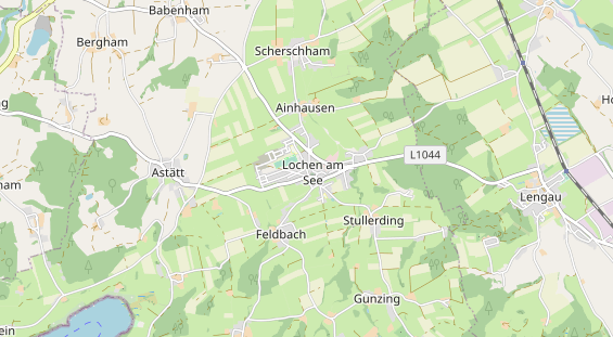 Destination d'excursion sur la carte