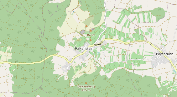 Ausflugsziel auf Karte